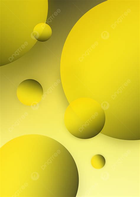 3d Bubble Background Yellow Black Wallpaper Image For Free Download ...