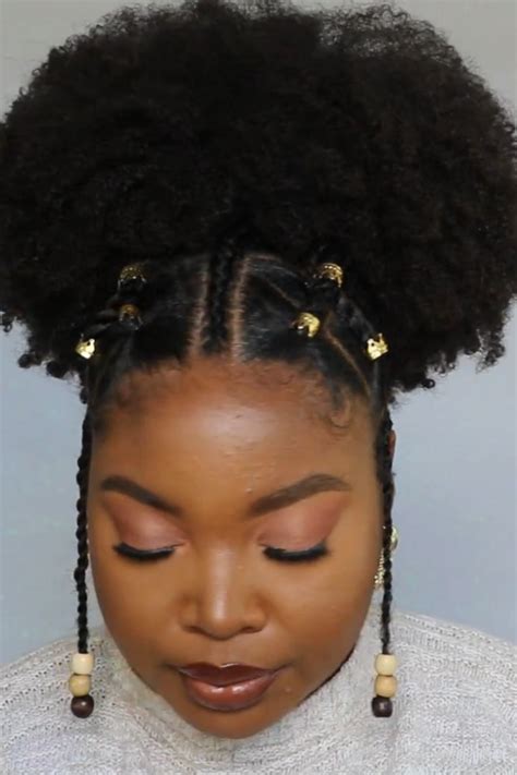 Top Natural Hairstyles To Wear For Any Occasion With Accessories ⋆ African American Hairstyle ...