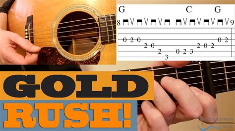 "Gold Rush" | Tony Rice - Intermediate Guitar Lesson with TAB - Brandon Johnson Guitar