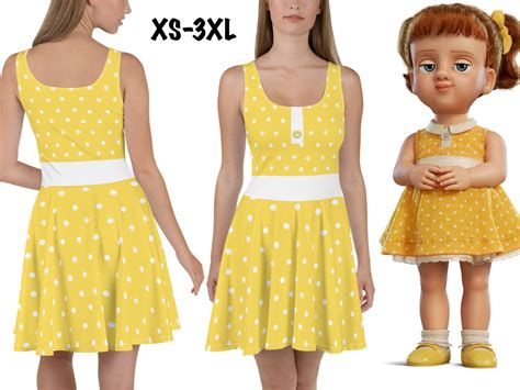 Gabby Gabby Toy Story 4 Dress Women's Costume Polka Dot | Etsy