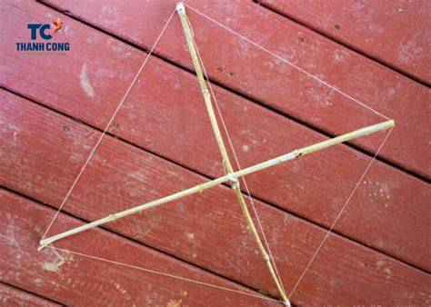 How To Make A Kite With Bamboo Sticks (10) - Thanh Cong Handicraft ...