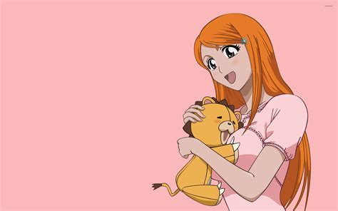Kon and Inoue Orihime hugging - Bleach wallpaper - Anime wallpapers ...