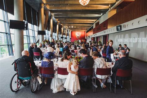 Wedding Photography at the Emirates Stadium in London