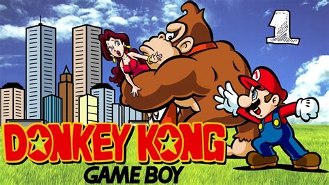 Lets Play : Donkey Kong (Game Boy) Part 1 - YouTube