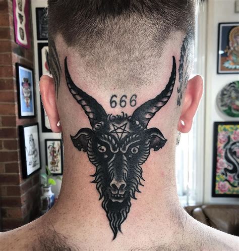 𝕾𝖎𝖒𝖔𝖓 𝕰𝖗𝖑 on Instagram: “Necrolactation unborn goat” | Satanic tattoos, Metal tattoo, Satanic ...