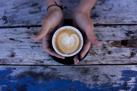 Free Images : wood, coffee cup, hand, flat white, drink, caffeine, cafe au lait, espresso ...