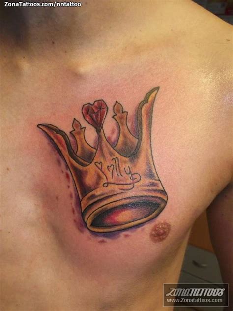 Tattoo of Crowns, Chest