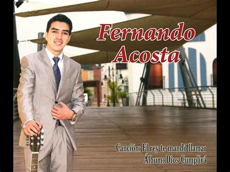 "EL REY TE MANDÓ LLAMAR" - Fernando Acosta Acordes - Chordify