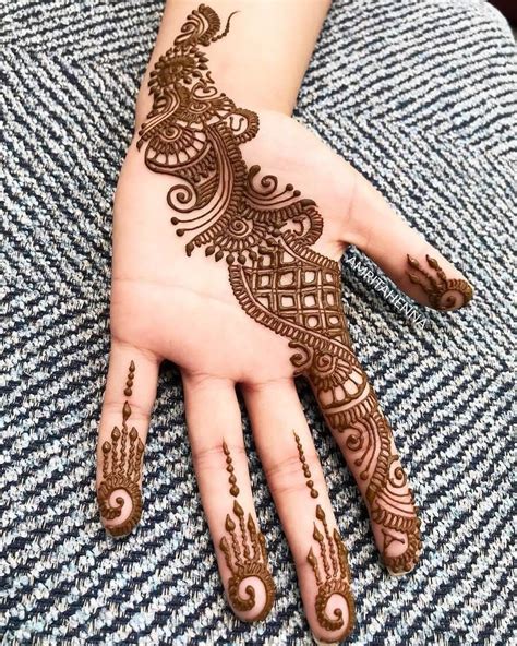 Simple Arabic Mehandi Design, Simple Mehandi Design, Arabic Mehandi Designs, Arabic Bel Mehandi ...