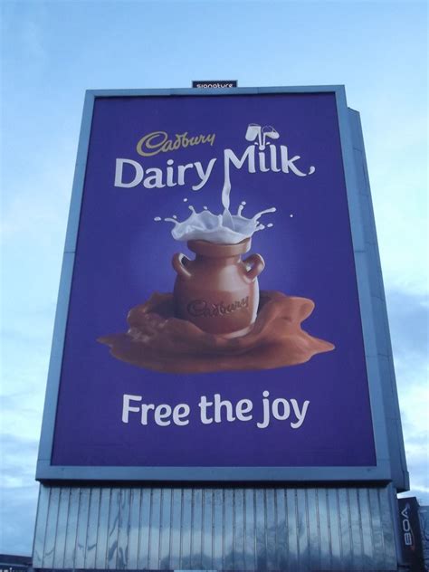 Cadbury Dairy Milk - billboard - Jennens Road - Free the j… | Flickr