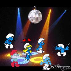 sweet smurf dance Picture #40566627 | Blingee.com