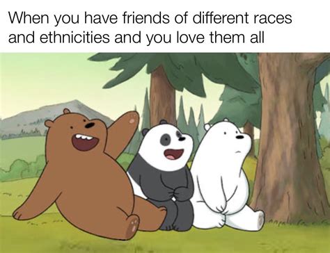 We bare bears was a great show : r/wholesomememes