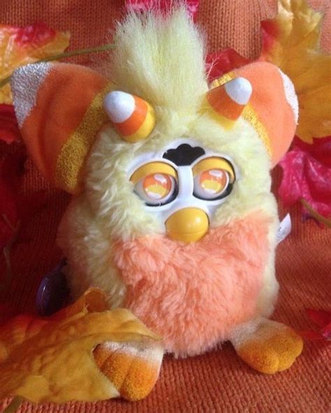 Custom Candy corn furby Ferby, Furby Boom, Custom Toys, Cute Stuffed ...