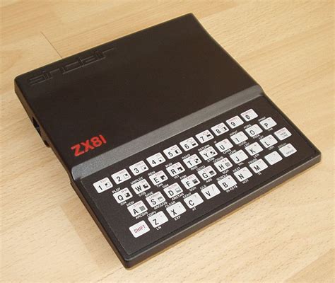 David Robotham's first computer - Sinclair Spectrum ZX81. Launched in the UK in 1981 it is the ...