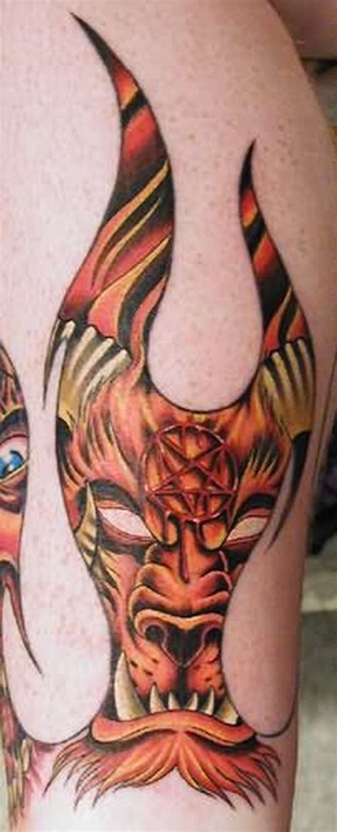 Demon flame tattoo design - Tattoos Book - 65.000 Tattoos Designs | Flame tattoo, Flame tattoo ...