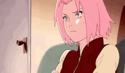 Sakura Haruno Punches Naruto GIF | GIFDB.com