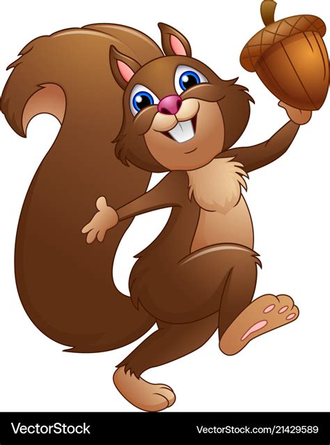 Happy Squirrel Clipart For Kids