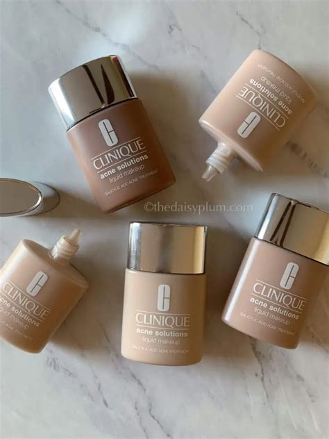 Clinique Acne Solutions Foundation Review And Swatches