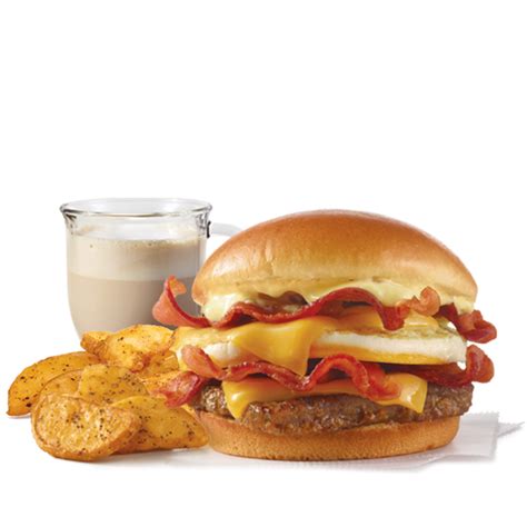 Breakfast Baconator Combo | Wendy's