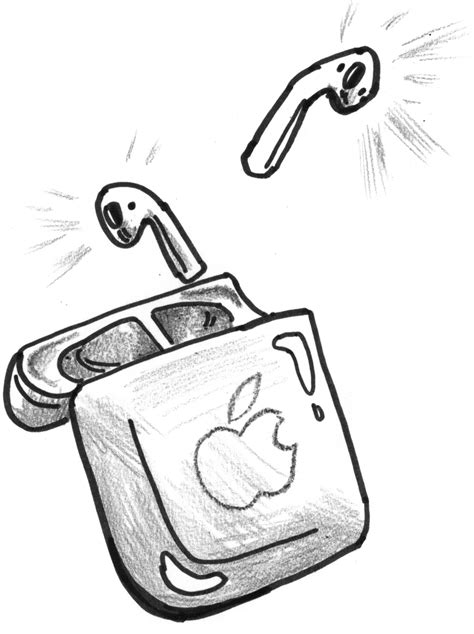 Download High Quality airpods clipart drawing Transparent PNG Images ...