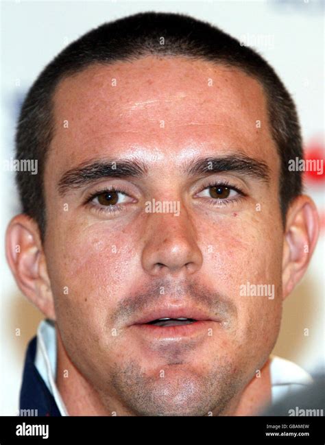Cricket - England Press Conference - Renaissance Hotel. England captain Kevin Pietersen during a ...