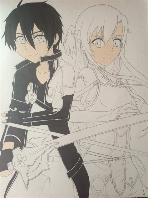 Sword Art Online Drawing at PaintingValley.com | Explore collection of Sword Art Online Drawing