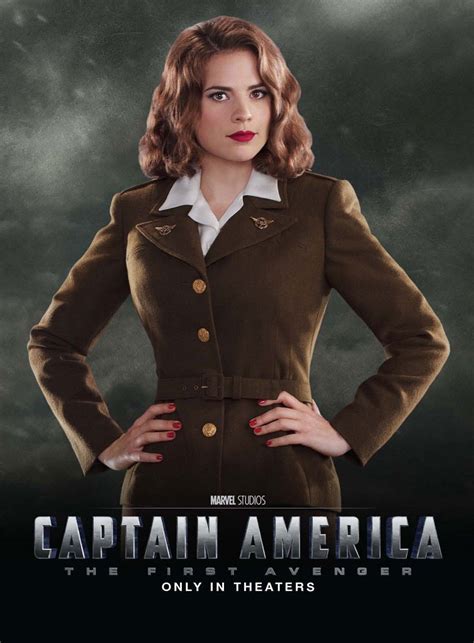 Model And Celebrity News: Hayley Atwell portray as Peggy Carter in Captain America Movie