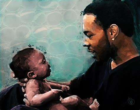 Black father & son | Black art painting, African american art, Artist