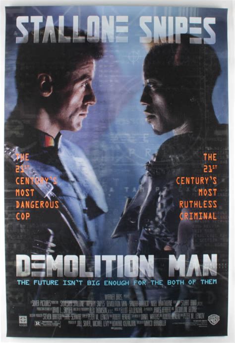 "Demolition Man" 27x40 Movie Original Poster | Pristine Auction