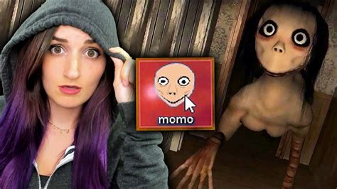 I Played the MOMO Game at 3AM... And Then This Appeared On My Computer - YouTube