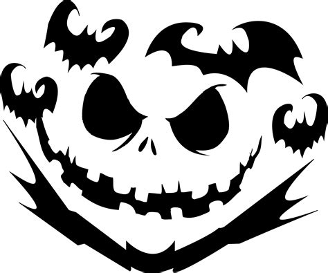 Nightmare Before Christmas: Jack Skellington (Pumpkin Stencil - Pumpkin ...