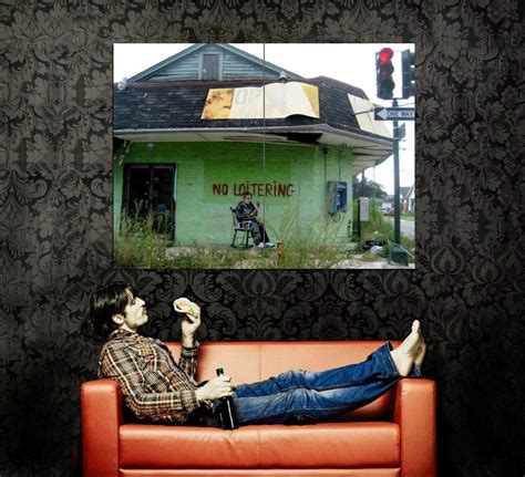 No Loitering Banksy Graffiti Street Art Huge 47x35 Print POSTER