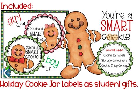 The K Files: Student Holiday Gift: "You're A Smart Cookie" Jar