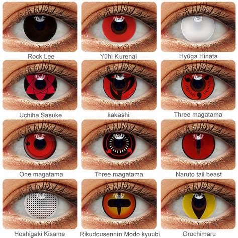 Anime Eye Contacts