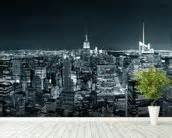 New York Manhattan Skyline Wallpaper Wall Mural | Wallsauce USA