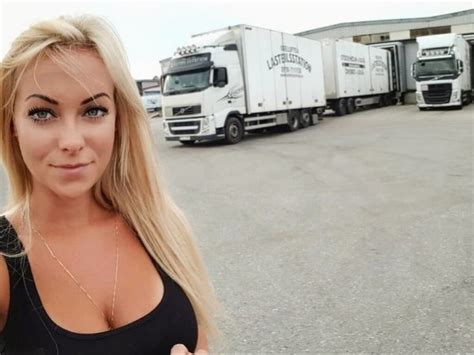 Angelica Larsson - the sexiest truck driver - TWIFT