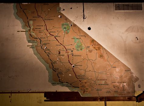 California Tourist Map at Tagus Ranch Restaurant | The long-… | Flickr