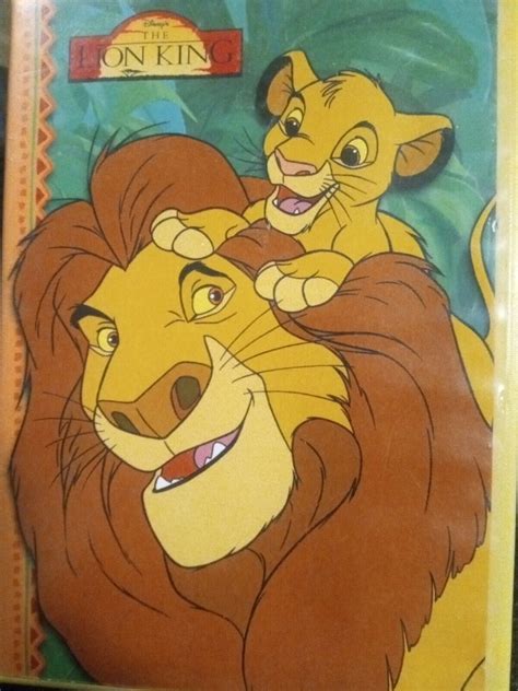 Vintage Disney's The Lion King CD & Cassette Read-Along Book | eBay