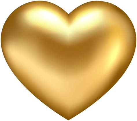 Drawing Photography Clip Art Gold Heart Png Download - vrogue.co