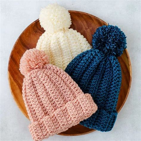 10 Fun and Free Beanie Hats to Crochet — Blog.NobleKnits