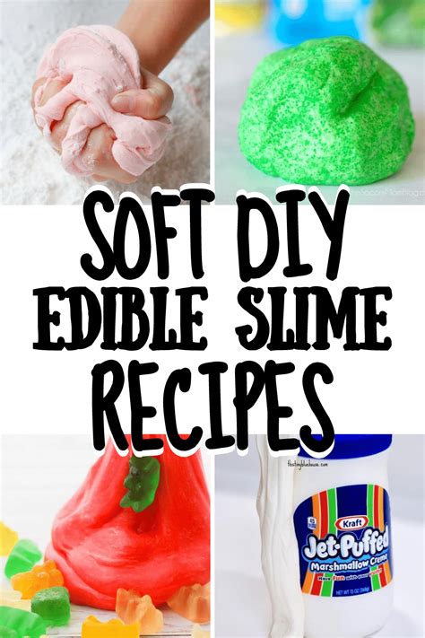 20 Best Edible Slime Recipes You Gotta Make For Your Kids - This Tiny Blue House