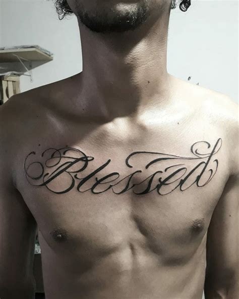 Top more than 61 blessed tattoo on chest best - in.cdgdbentre