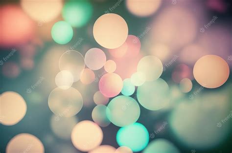 Premium Photo | Abstract pastel color bokeh sweet background