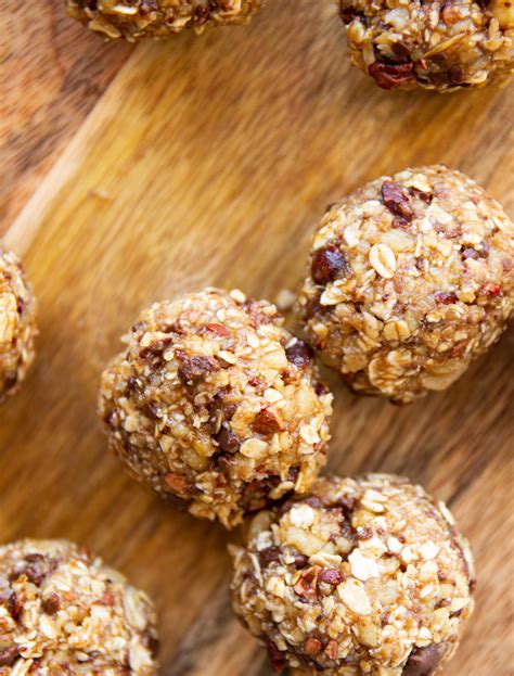 Vegan Cookie Dough Bliss Balls with Oats | Healthyfrenchwife