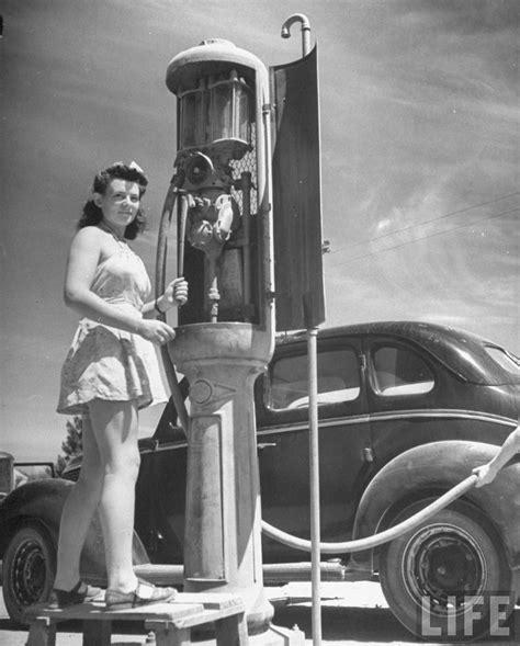 gas pump girls: vintage | Gas pumps, Old gas pumps, Vintage gas pumps