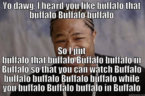 buffalo buffalo - quickmeme