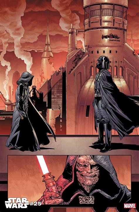 Vader vs Palpatine Lightsaber Duel Teased in Historic Star Wars Release