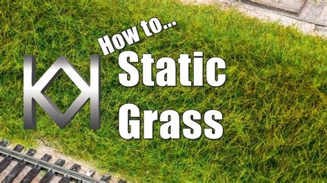 How to make Static Grass look Amazing (With images) | Model trains ...