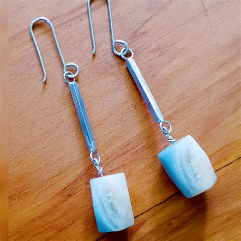 Sterling Silver & Aquamarine Earrings - Sue Woledge - ConTact CARE ...