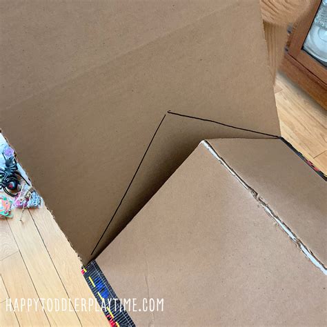 The Best Cardboard Box Haunted House - HAPPY TODDLER PLAYTIME